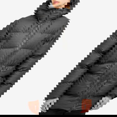 Prešívaná bunda Rains Rains Alta Long Puffer Cargo Jacket, Size X-Large Čierna | 15210-01, 2