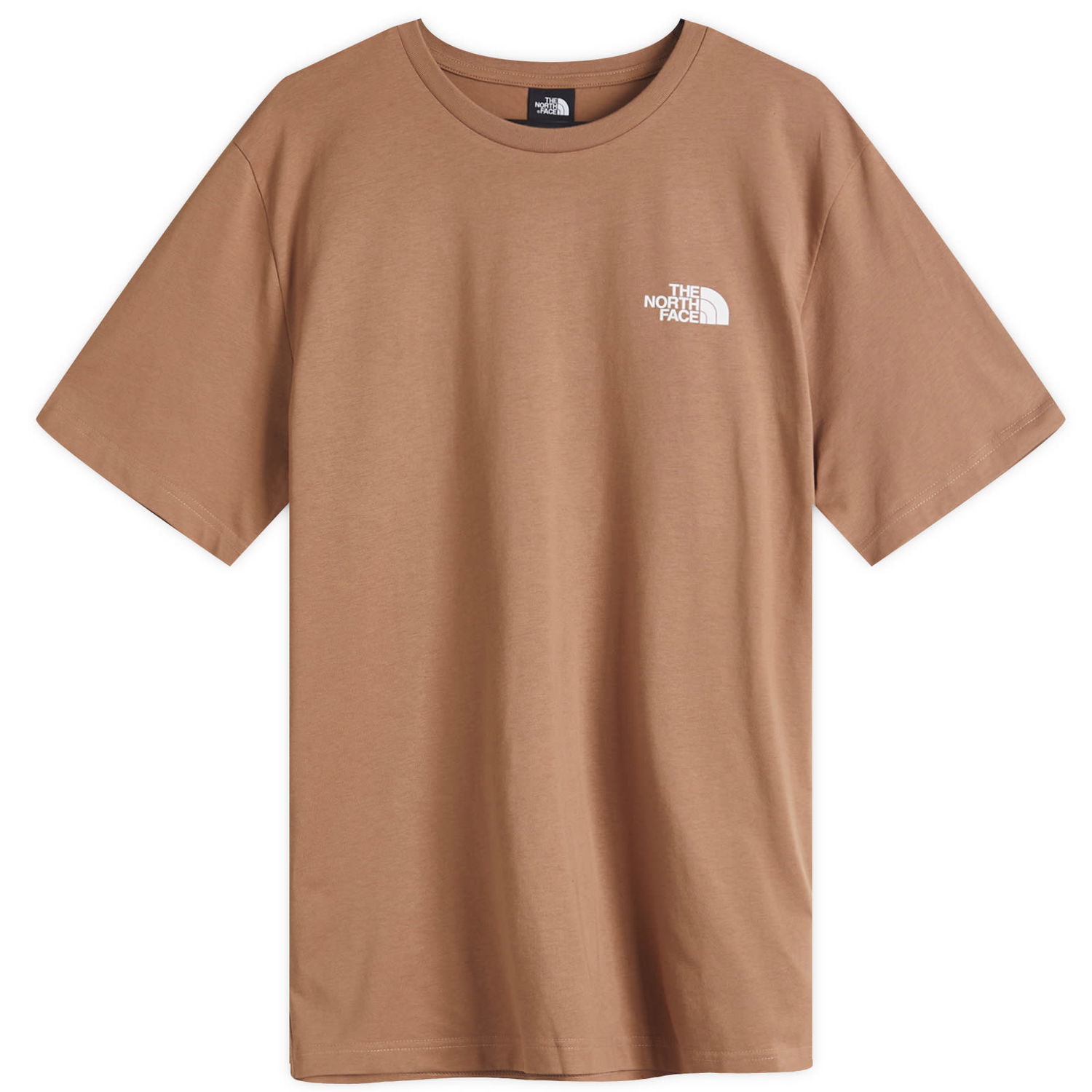 Tričko The North Face Simple Dome T-Shirt X-Small Hnedá | NF0A87NG6IH, 0