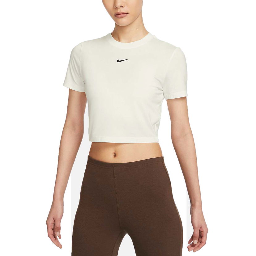 Crop Top Nike Sportswear Essential Crop Top Biela | FB2874-133