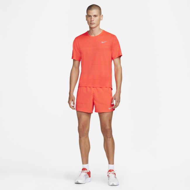 Tričko Nike Dri-FIT Miler Running Top Červená | CU5992-635, 0