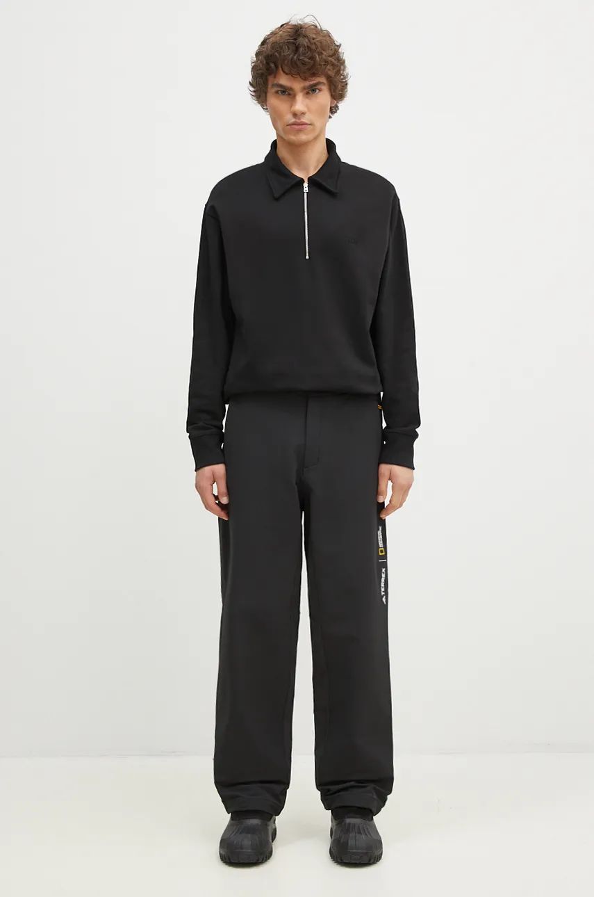 Mikina NORSE PROJECTS Relaxed Half Zip Sweatshirt Čierna | N20.1369.9999, 0