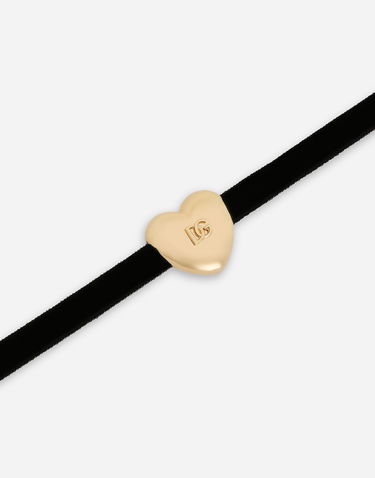 Náhrdelník Dolce & Gabbana Velvet Ribbon Necklace With Logo Rôznofarebný | WNQ8S1W1111N0011, 3