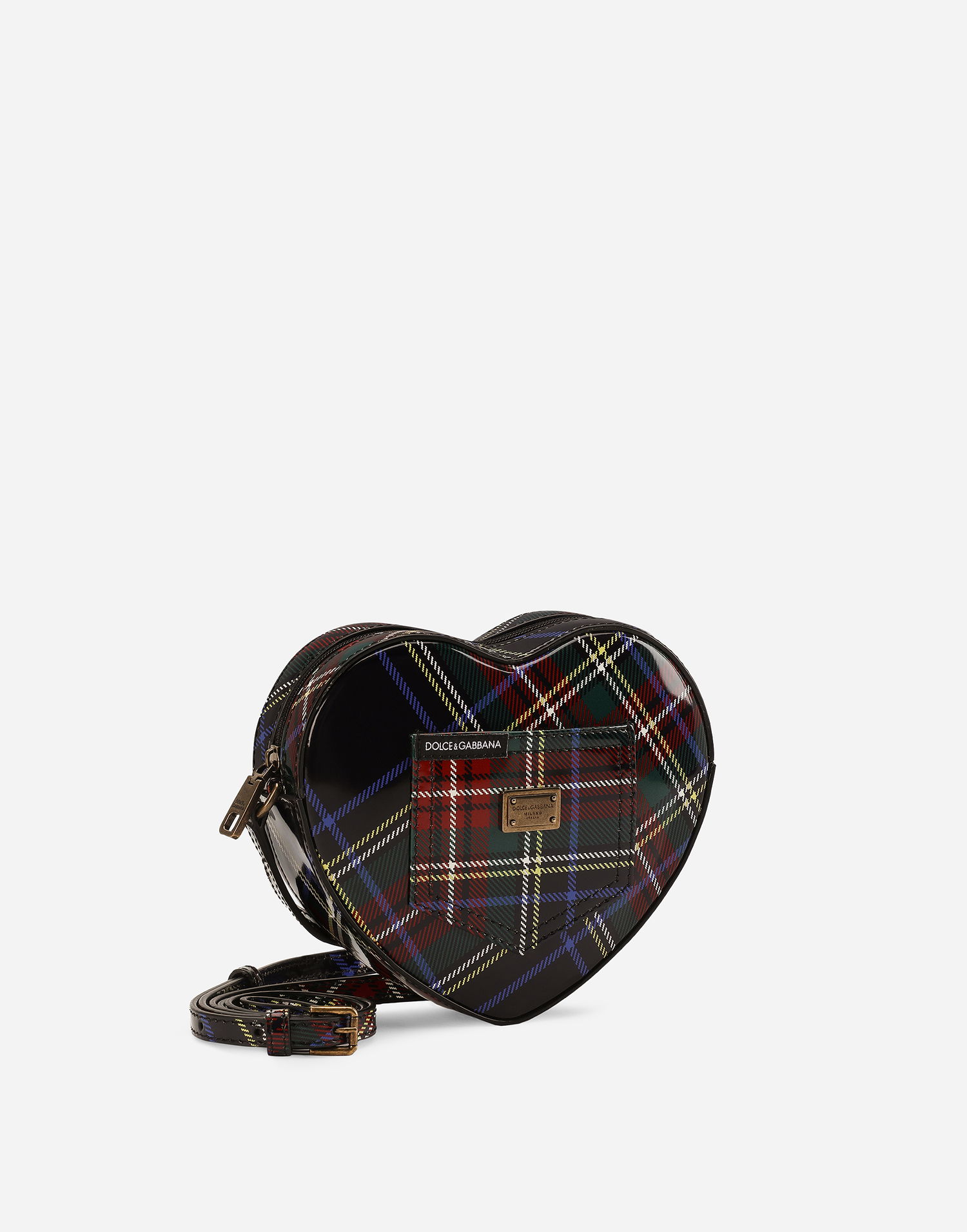 Kabelka Dolce & Gabbana Dolce & Gabbana DG Girlie Heart Bag with Tartan Print Rôznofarebný | EB0248AI412HB5DP, 1
