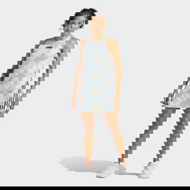 Šaty adidas Originals x Marimekko Run Icons 3-Stripes Dress Zelené | HR8202, 0