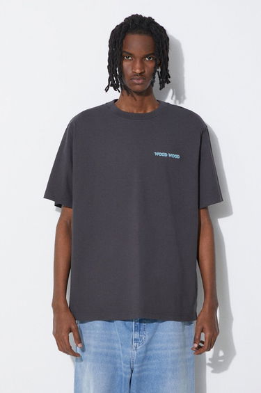 Tričko WOOD WOOD T-Shirt With Print Šedá | 12415705.2507, 0