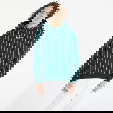 Mikina Karl Kani Karl Kani Small Signature Essential Pinstripe Hoodie Zelené | PD00008882, 0