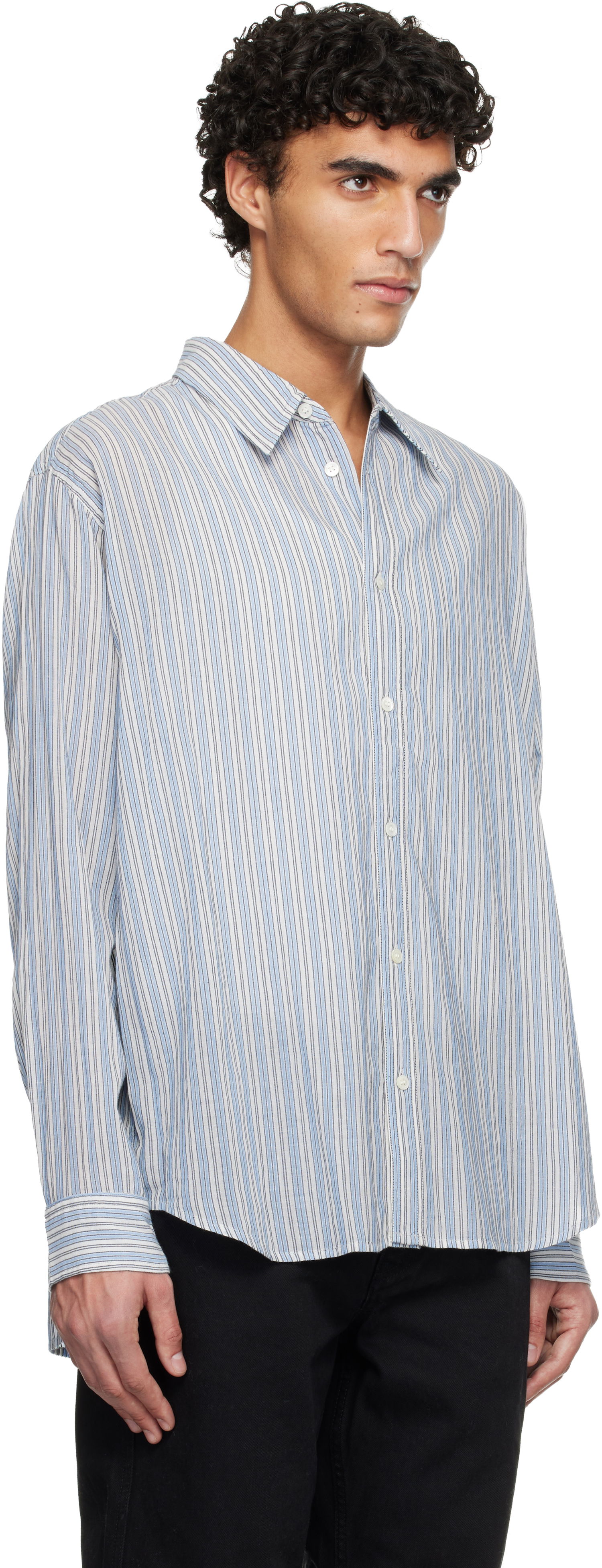 Košeľa ISABEL MARANT Striped Cybilio Shirt Rôznofarebný | CH0124HD-D1I03H, 1