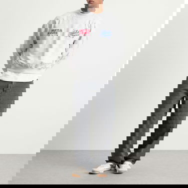 Mikina adidas Originals OG LA Crew Sweat Šedá | JX3805, 4