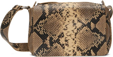 Taška cez rameno Dries Van Noten Dries Van Noten Snakeskin Crossbody Bag Béžová | 251-021512-397, 0