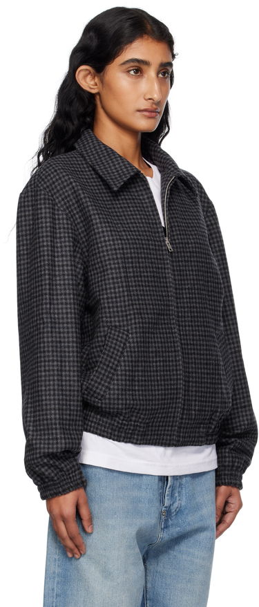 Bunda A.P.C. A.P.C. Gilbert Houndstooth Jacket Navy | WOARZ-M32018, 4