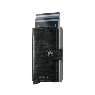 Peňaženka Secrid Miniwallet - Dutch Martin - Grey Čierna | MDM-Grey, 0
