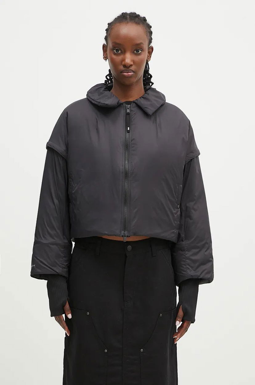 Prešívaná bunda Y-3 Oversize Puffer Jacket Čierna | IW7490