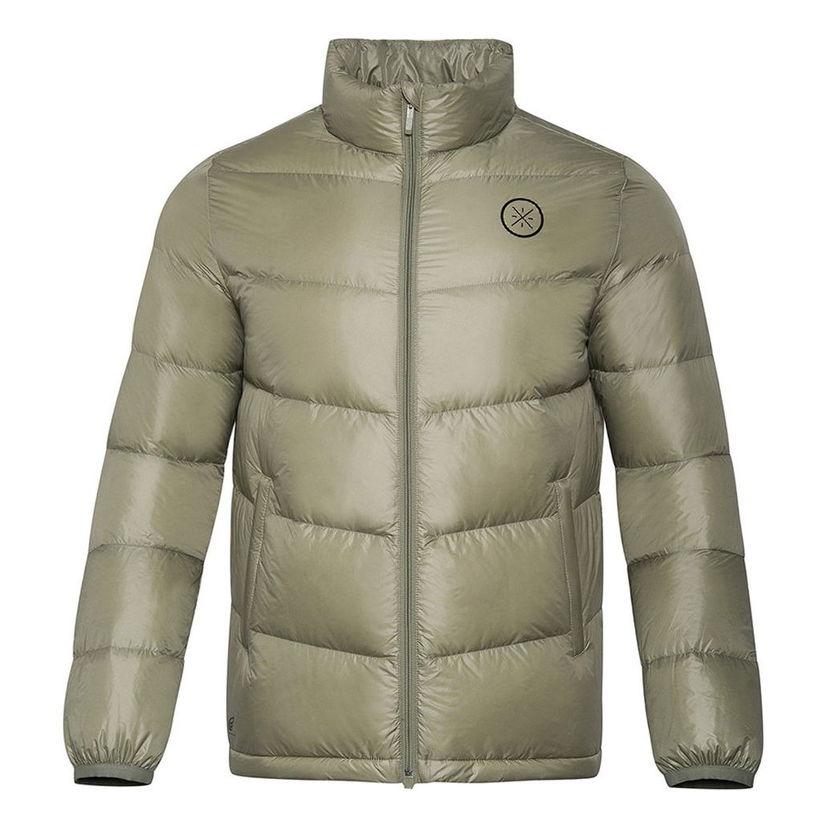 Prešívaná bunda Li-Ning Wade Series Lifestyle Down Jacket Zelené | AYMR127-5