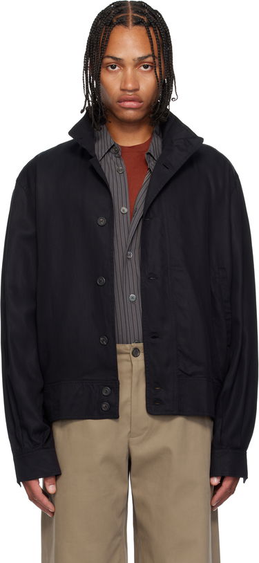 Bomber bunda OUR LEGACY Mock Bomber Jacket Čierna | M4252MDB, 0
