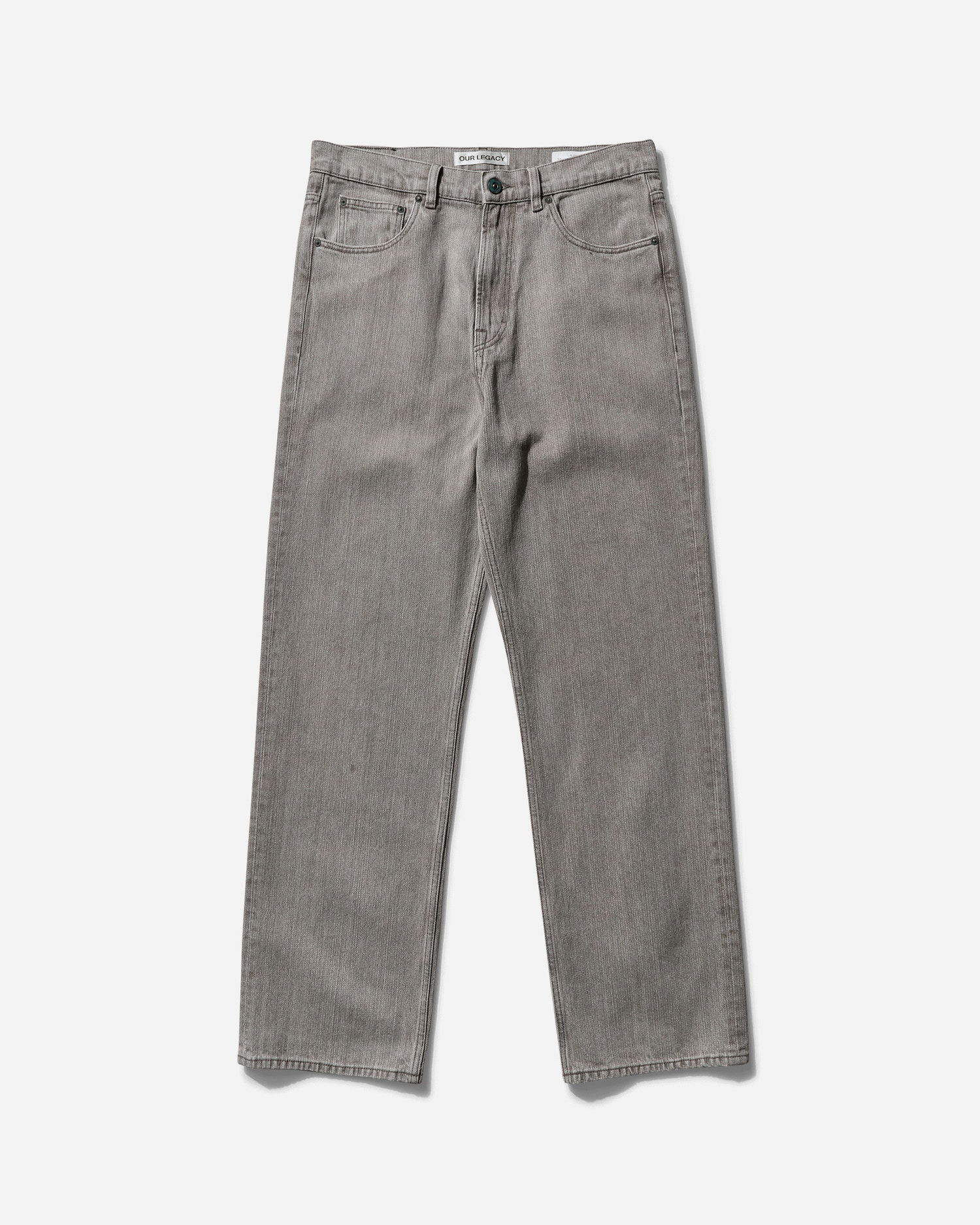 Džínsy OUR LEGACY Treble Cut Jeans Šedá | W4245TCC CC, 1