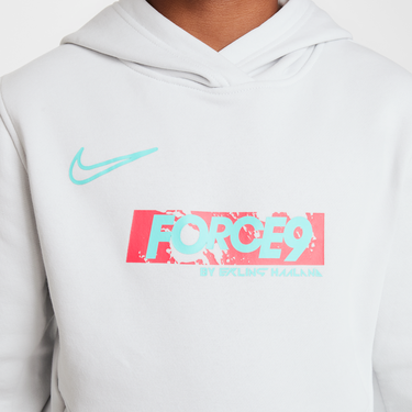 Mikina Nike Erling Haaland Club Fleece Hoodie Šedá | HJ3837-025, 4