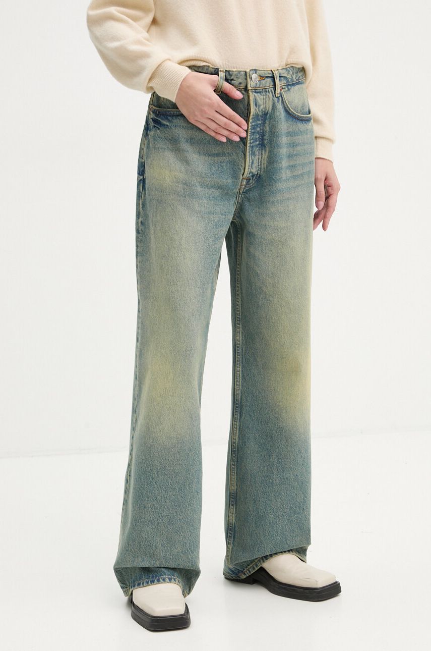 Džínsy Samsoe Samsoe SHELLY High Waisted Jeans Modrá | F24300133, 0