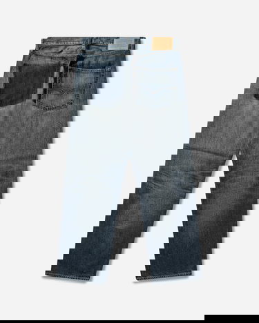 Džínsy Junya Watanabe Junya Watanabe Man Selvedge Faded Denim Pants Modrá | WP-P216-W25 1, 2