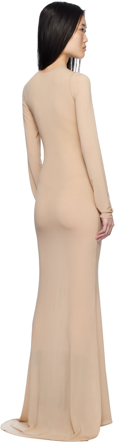 Šaty VETEMENTS Vetements Stocking Styling Maxi Dress Béžová | WA66DR200S, 2