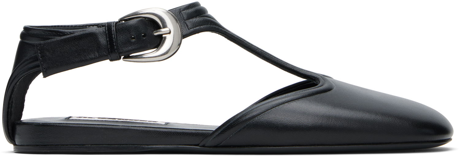 Tenisky a topánky Jil Sander Jil Sander Mary Jane Ballerina Flats Čierna | J16WP0131_P8226, 0