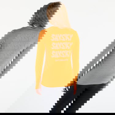 Tričko Saysky Reflective Logo Pace Long Sleeve Oranžová | owrls20c4008-owrls20c4008, 3