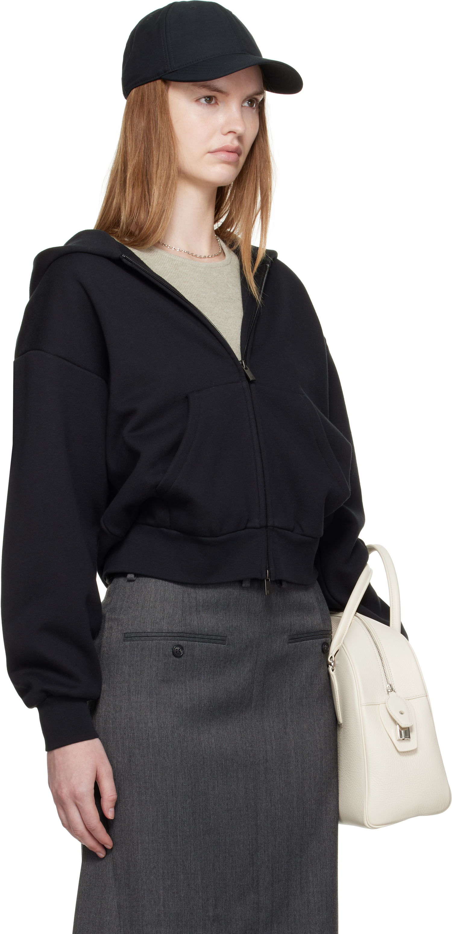 Mikina Fear of God Fear of God ESSENTIALS Classic Fit Zip-Up Hoodie Čierna | 192SP255090FW, 1
