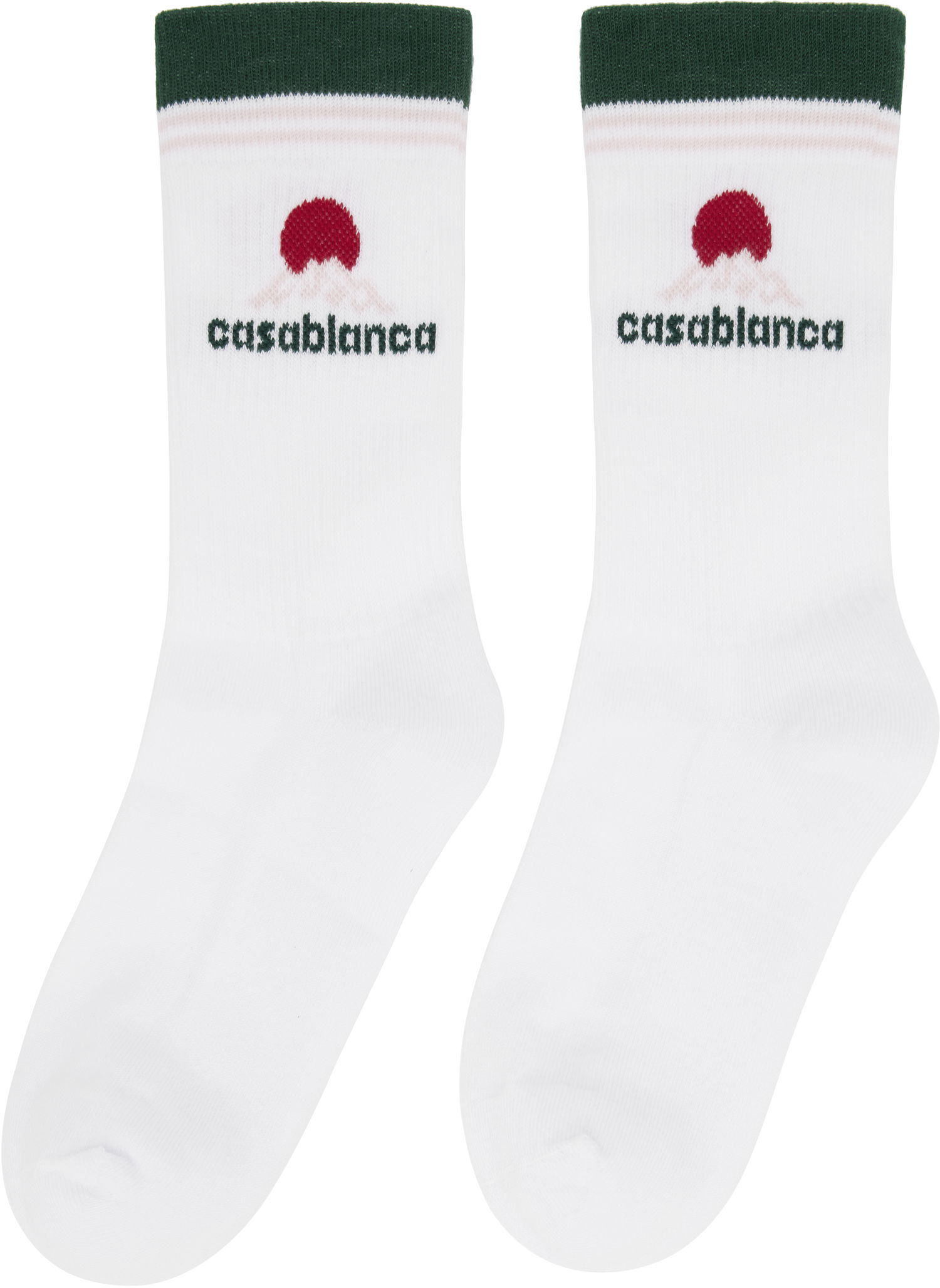 Ponožky Casablanca Casablanca Montagne Socks Biela | APF25-ACC-010-05, 1