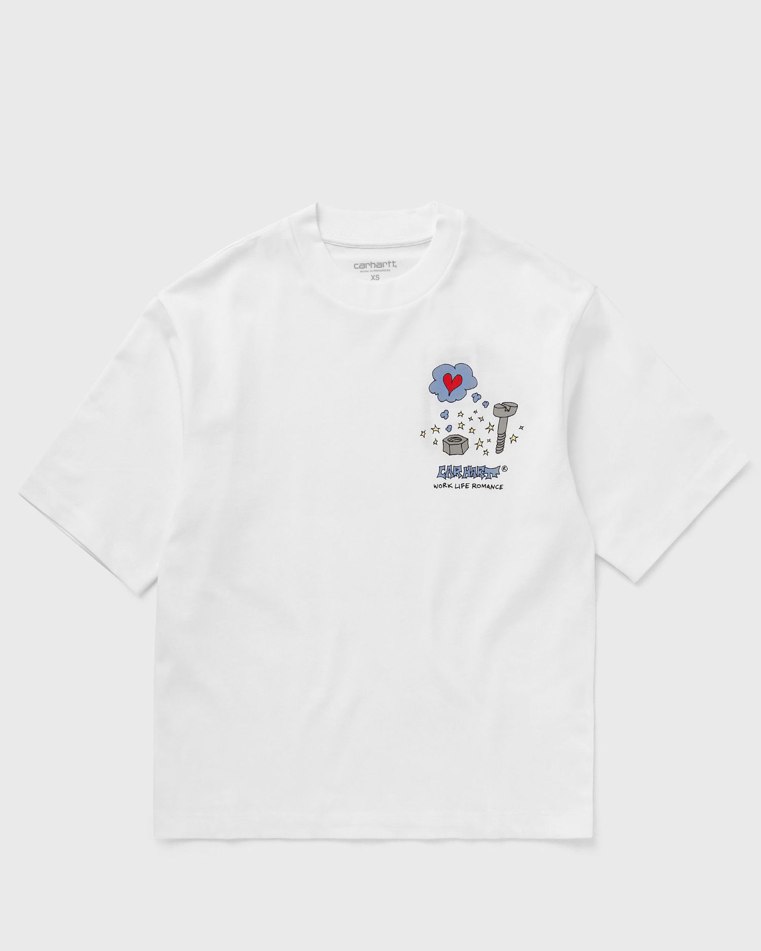 Tričko Carhartt WIP Short Sleeve Office Supplies T-Shirt Biela | I035255-02.XX, 0