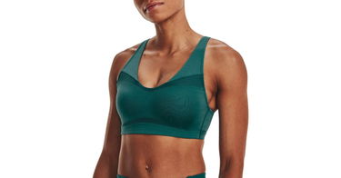 Podprsenka Under Armour Smart Form Evolution Bra Zelené | 1373826-722, 1
