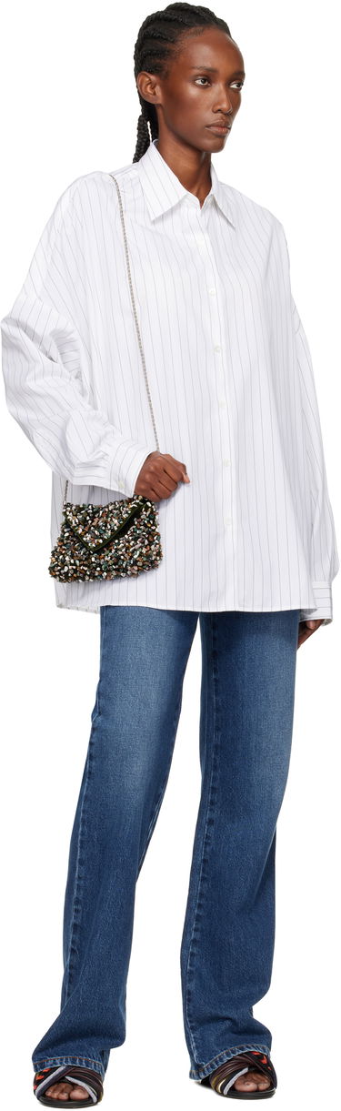 Košeľa Dries Van Noten Dries Van Noten Cotton Cocoon Shirt Biela | 252-010700-2021, 3