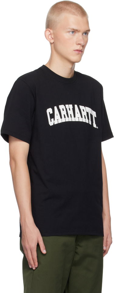 Tričko Carhartt WIP Black University T-Shirt Čierna | I034851, 1