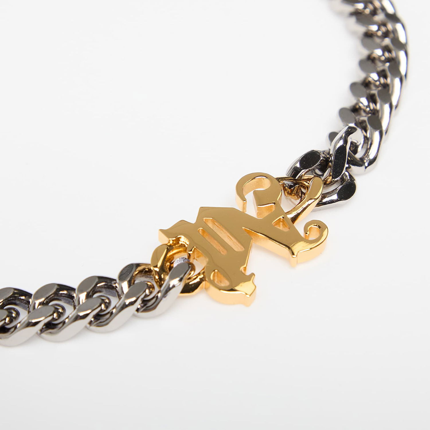 Náhrdelník Palm Angels Chain Necklace With Monogram Metalická | PMOB017C99MAT0017276, 1