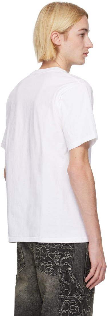 Tričko BAPE ABC CAMO COLLEGE T-shirt Biela | 001TEK801005MWH0, 3