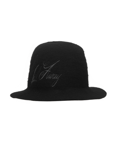 Klobúk Junya Watanabe Mühlbauer Felt Hat Čierna | WH-K606-W21 2, 4