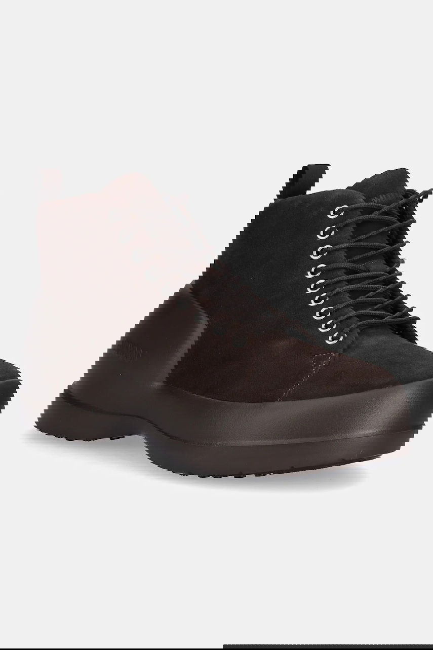 Tenisky a topánky Moon Boot MEZZALUNA LACE UP MID SUEDE Boots Hnedá | 80D2500030.M010, 0