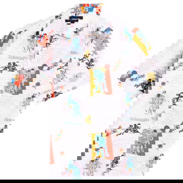 Košeľa Ahluwalia Kada Printed Short Sleeve Shirt Rôznofarebný | M-AHLU-TO029-SS26-FA253-MU, 0