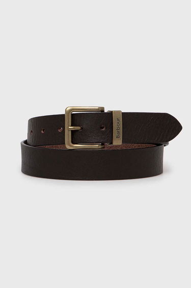 Opasok Barbour Leather Belt Hnedá | MAC0208, 0