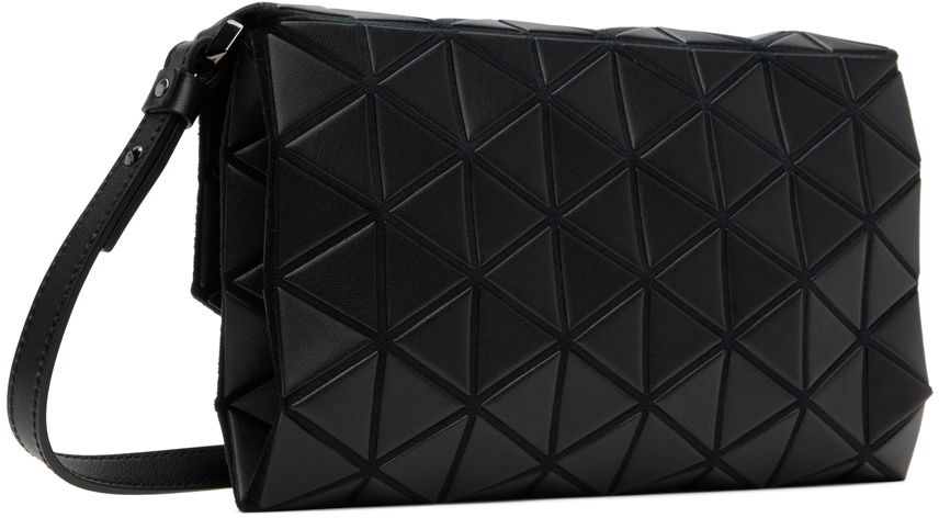 Geometric Patterned Matte Shoulder Bag