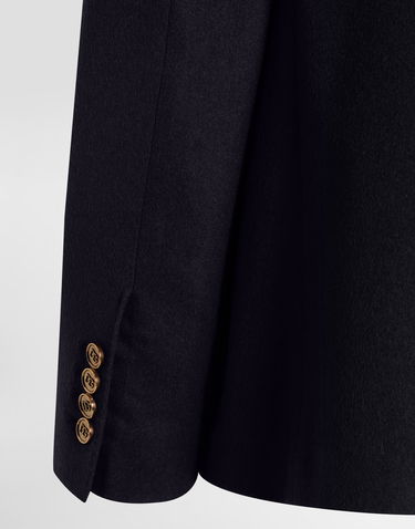 Bunda Dolce & Gabbana Double-breasted Portofino Cashmere Jacket Navy | G2NZ2TGJ763B0665, 3