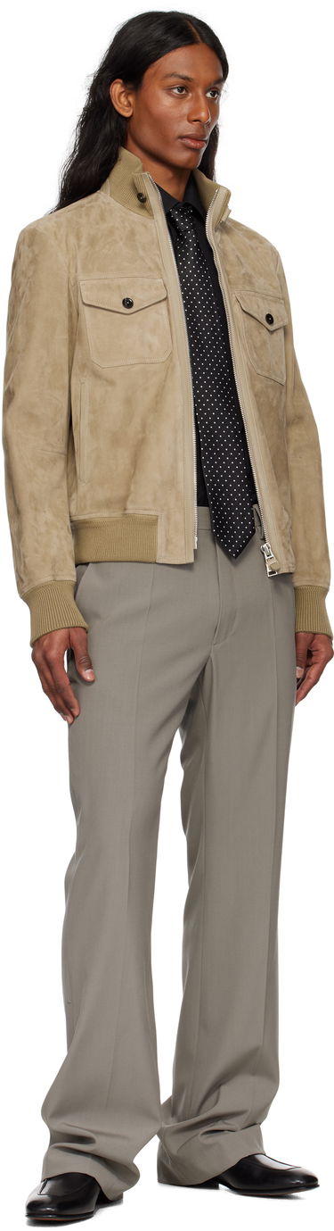 Opasok Tom Ford TOM FORD Silk Tie with Polka Dots Čierna | STE001-S0073, 2
