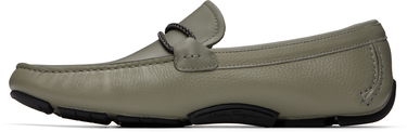 Starostlivosť o obuv FERRAGAMO Salvatore Ferragamo Gancini Ornament Loafers Zelené | 774488, 2