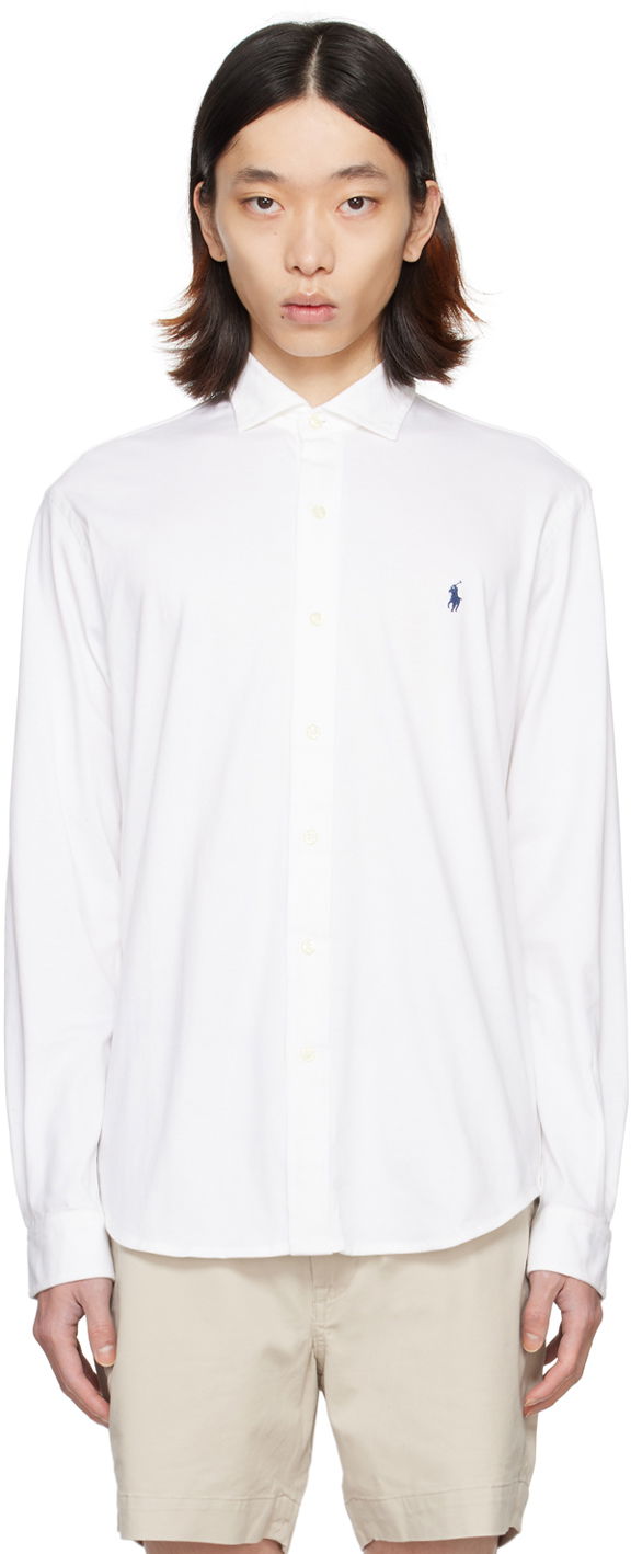 Košeľa Polo by Ralph Lauren Embroidered Shirt Biela | 710899386001, 0