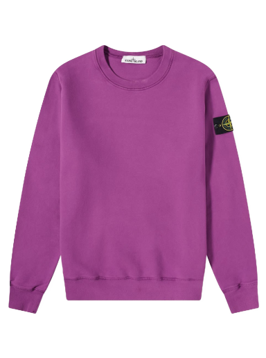 Sveter Stone Island Garment Dyed Crewneck Fialová | 751563020-V0045