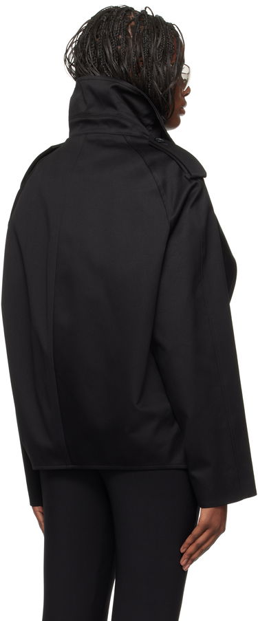 Bunda Courrèges Short Oblique Jacket Čierna | 424CBL215CO0131, 2