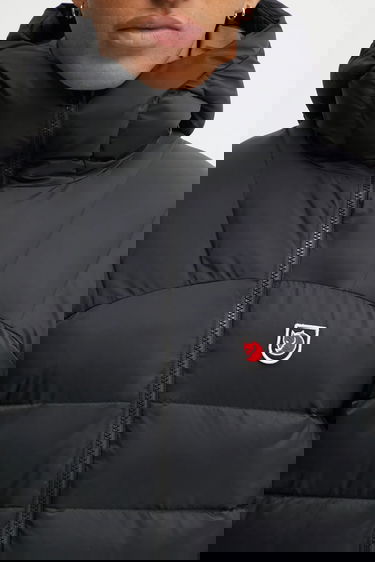 Prešívaná bunda FJÄLLRÄVEN Expedition Hooded Puffer Jacket Čierna | F12500152, 3