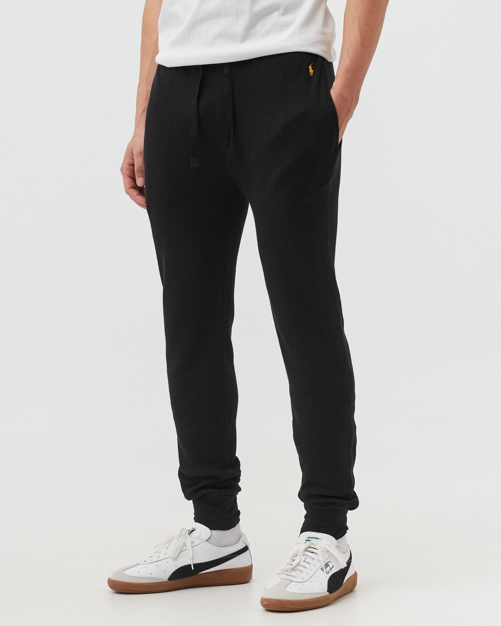 Waffle Lounge Cuffed Jogger