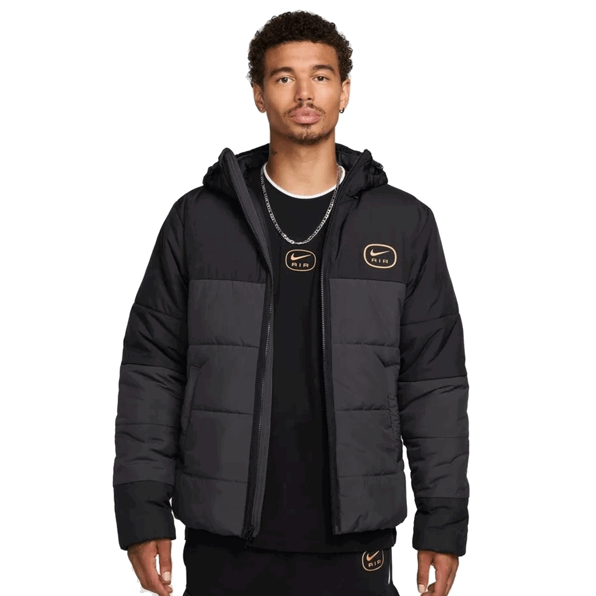 Prešívaná bunda Nike NSW Air Synthetic Fill Jacket Čierna | HM0198-010, 0