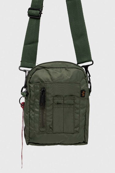 Taška cez rameno Alpha Industries Crew Carry Bag Zelené | 196924-01, 2