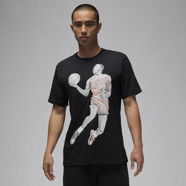 Tričko Jordan Jordan Graphic Tee Čierna | FZ1936-010, 4