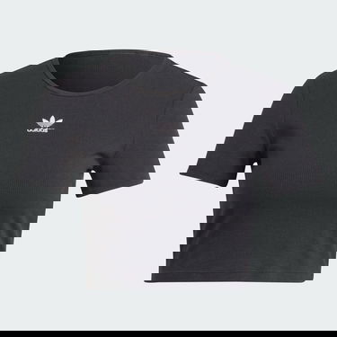 Tričko adidas Originals Essentials Rib Tee Čierna | II8057, 3